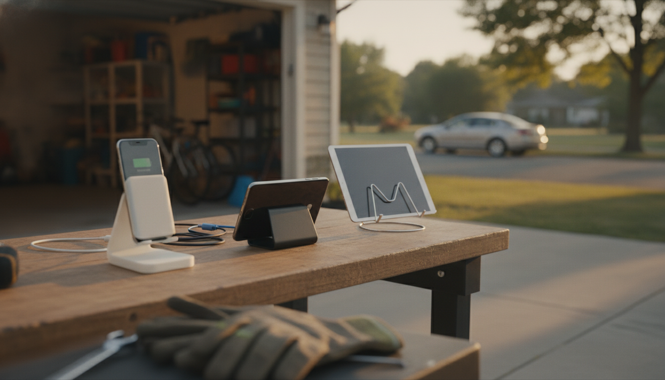 Simple, Cheap Charging Stands That Hold Your Phone Securely
