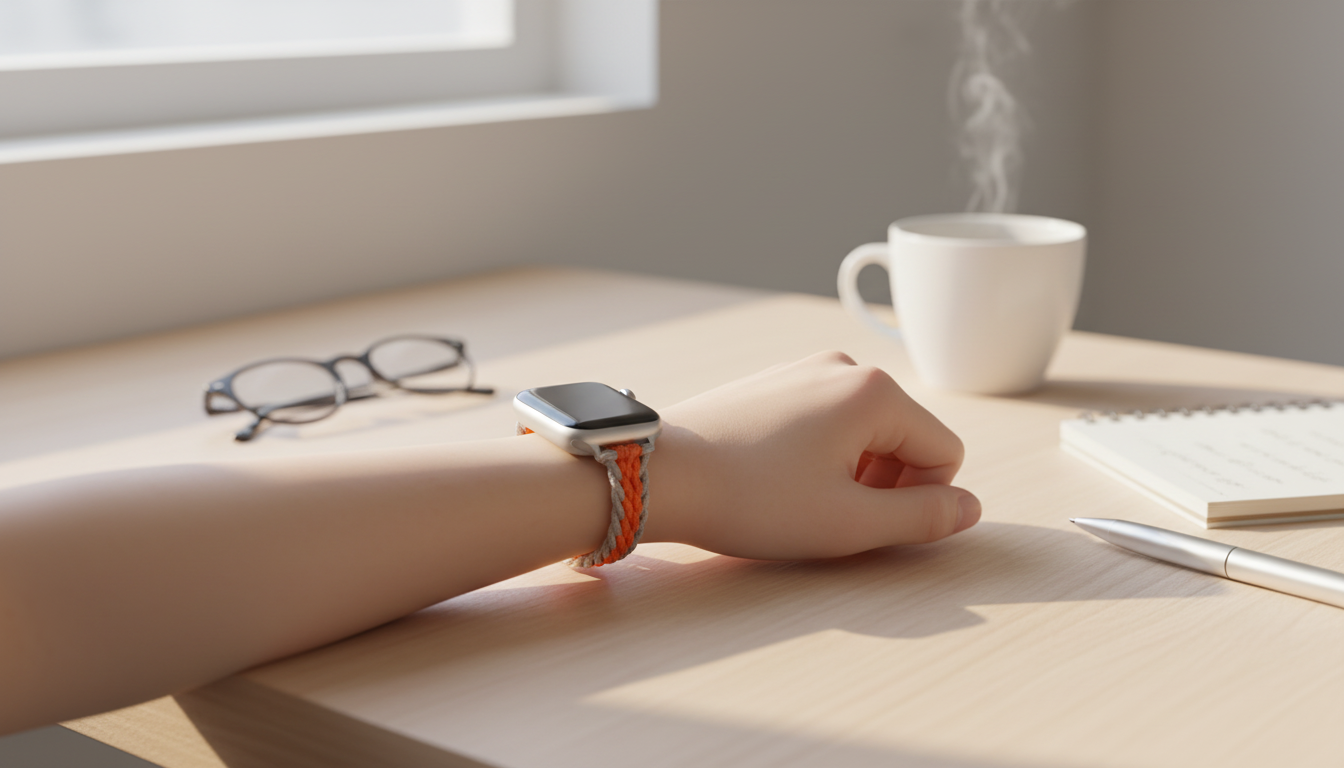 Apple Watch Silicone Case + Adjustable Nylon Strap Guide